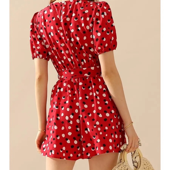 Red Jumpsuits - Picture 2 of 2